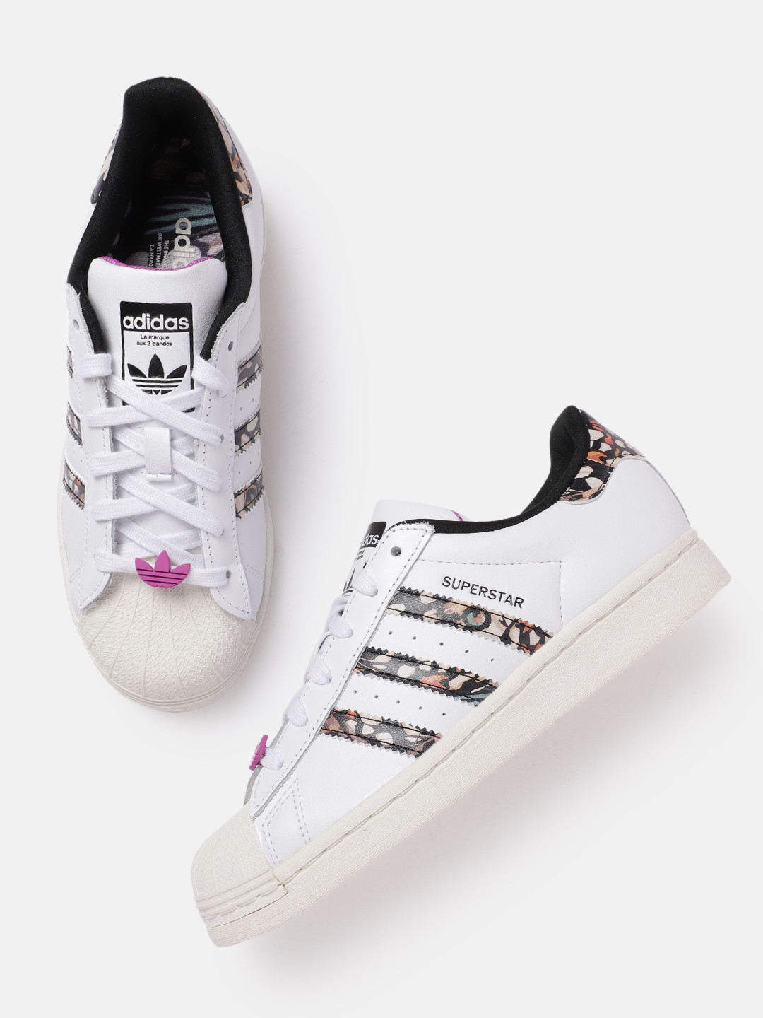 

ADIDAS Originals Women Leather Superstar Sneakers, White