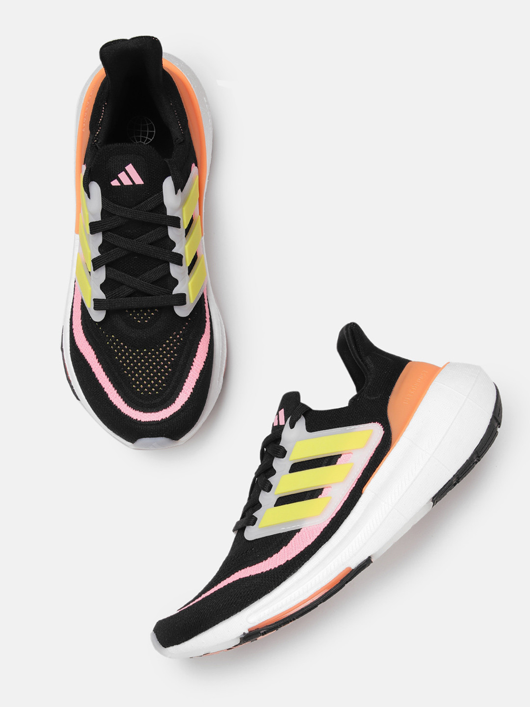 

ADIDAS Women Woven Design Ultraboost 23 Running Shoes, Black