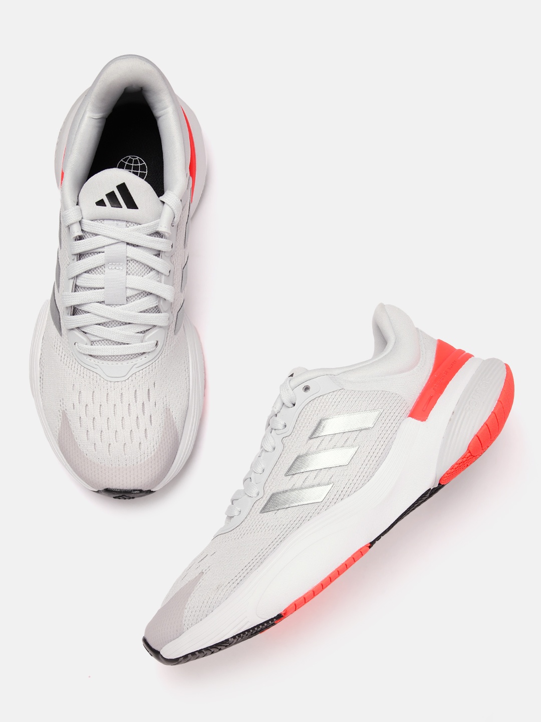 

ADIDAS Women Woven Design Response Super 3.0 Running Shoes, Grey