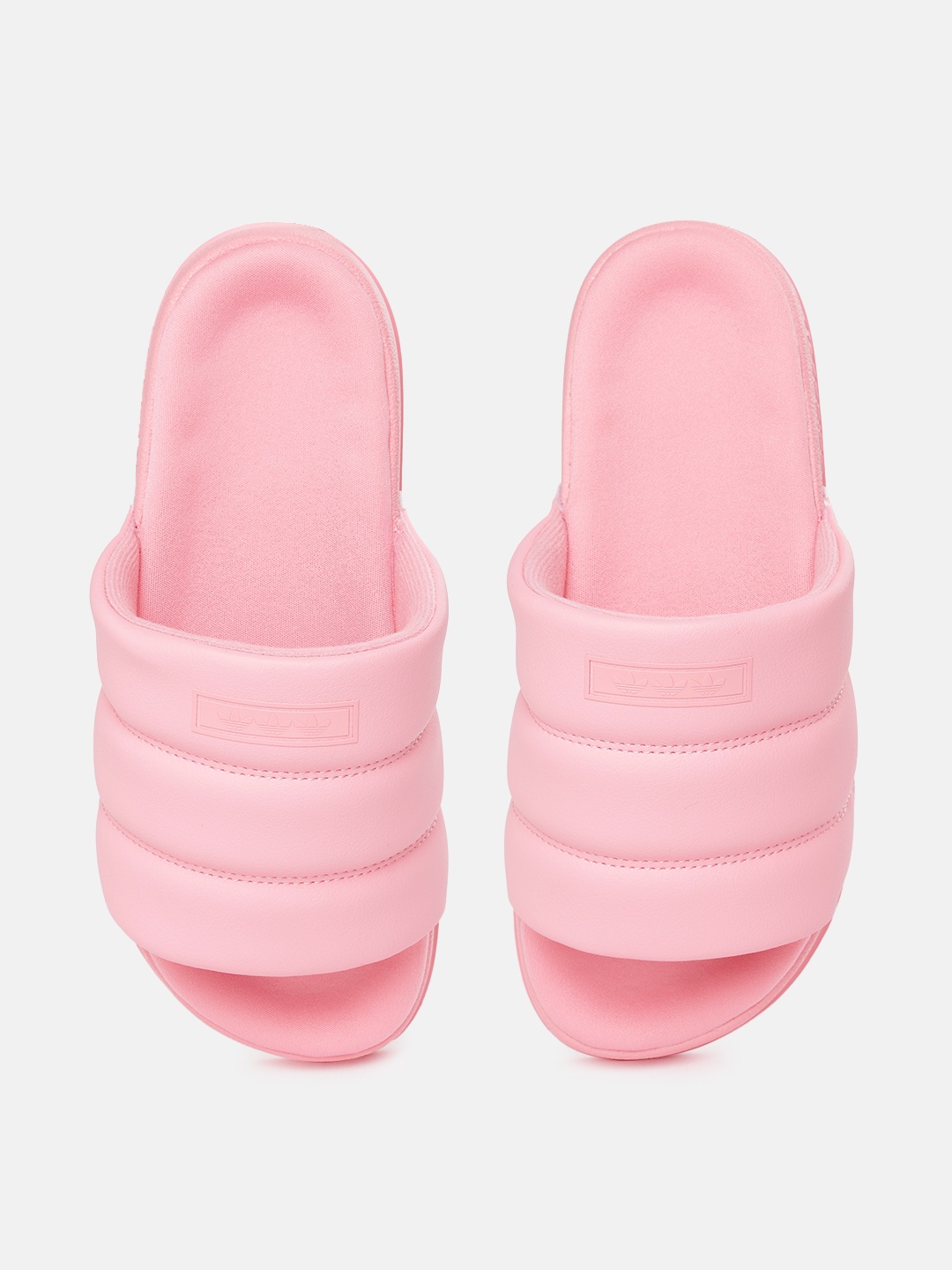 

ADIDAS Originals Women Adilette Essential Quilted Sliders, Pink