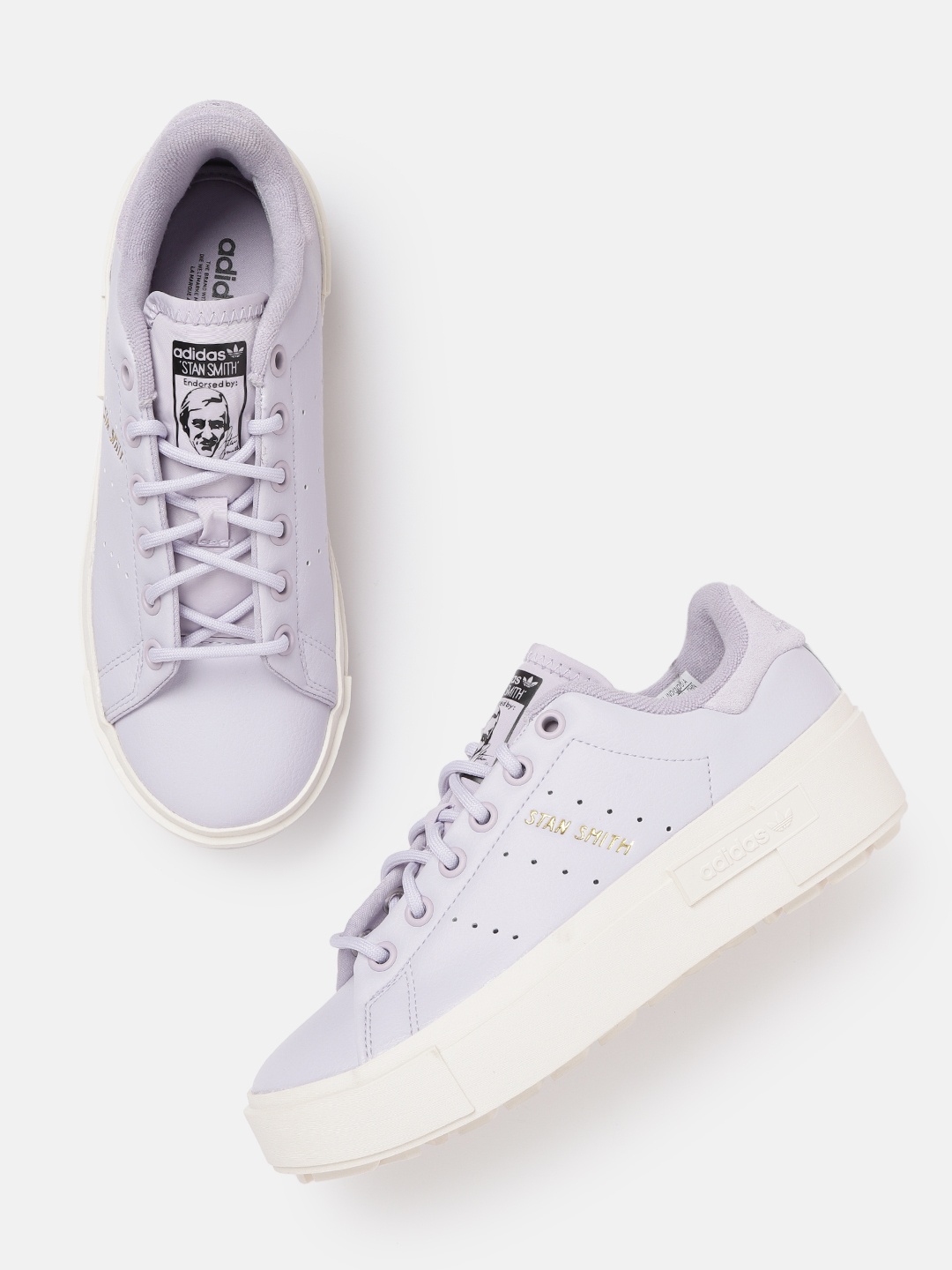 

ADIDAS Originals Women Stan Smith Bonega Sneakers, Lavender