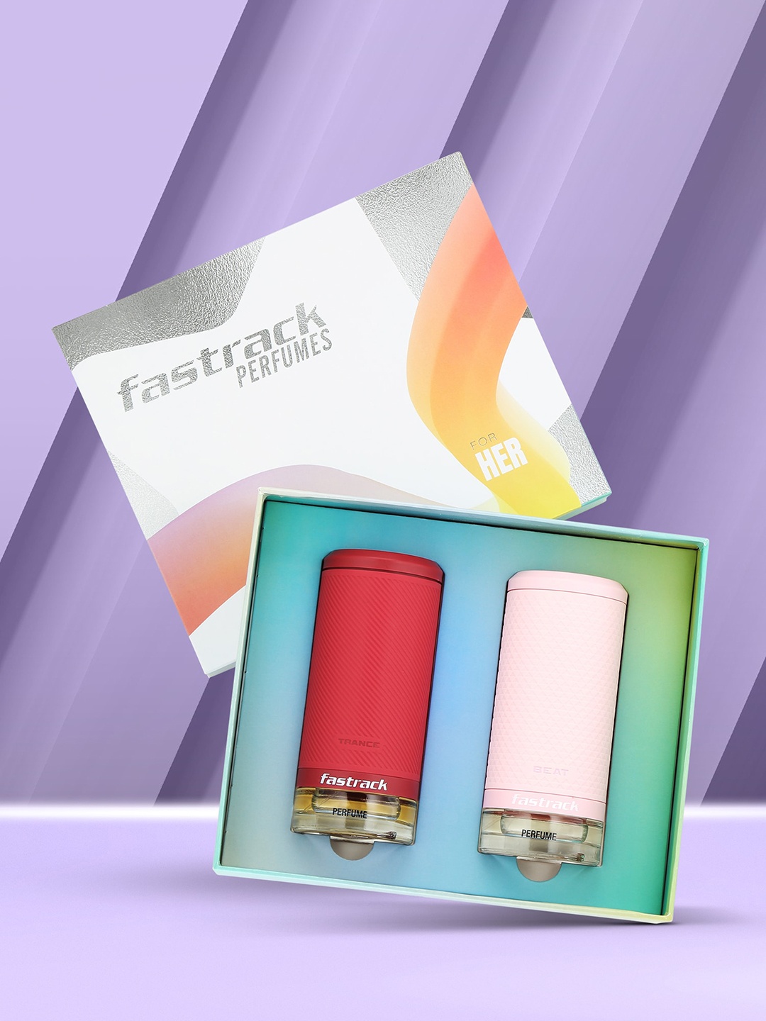 

Fastrack Set Of 2 Fragrance Gift Set 200ml, Red