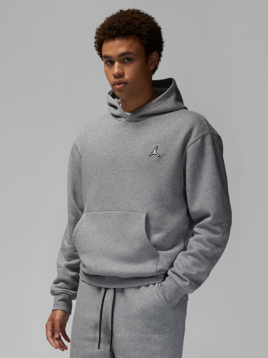 

Jordan Brooklyn Fleece Men's Pullover Hoodie, Grey