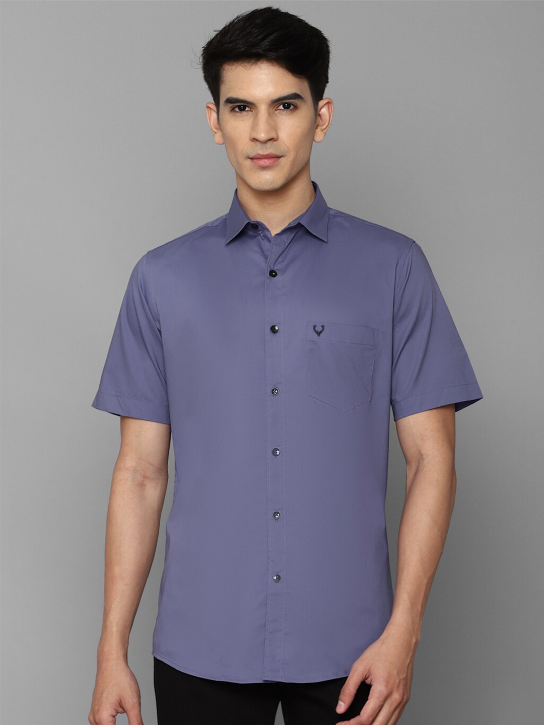 

Allen Solly Men Blue Slim Fit Casual Shirt