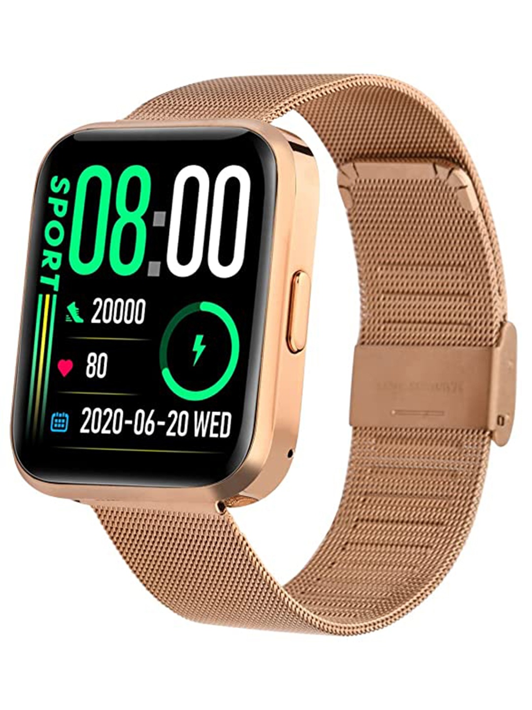 

bfit Genius-Q Full Touchscreen with Calling Function Unisex Smart Watch - Genius-Q-GOLDMH, Gold