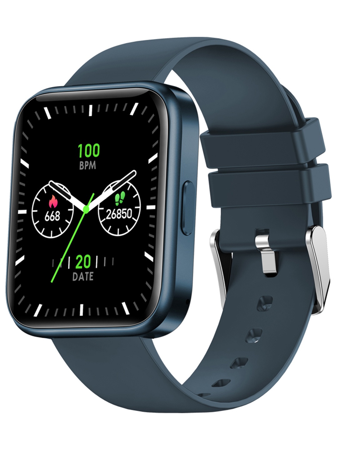 

bfit Genius-Q Full Touchscreen with Calling Function Unisex Smart Watch - Genius-Q-BLU, Blue