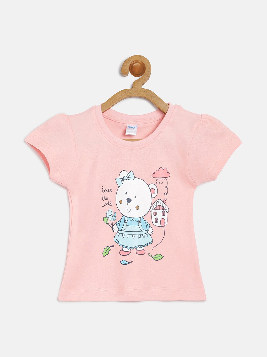 

V2 Value & Variety Girls Beige Printed Top