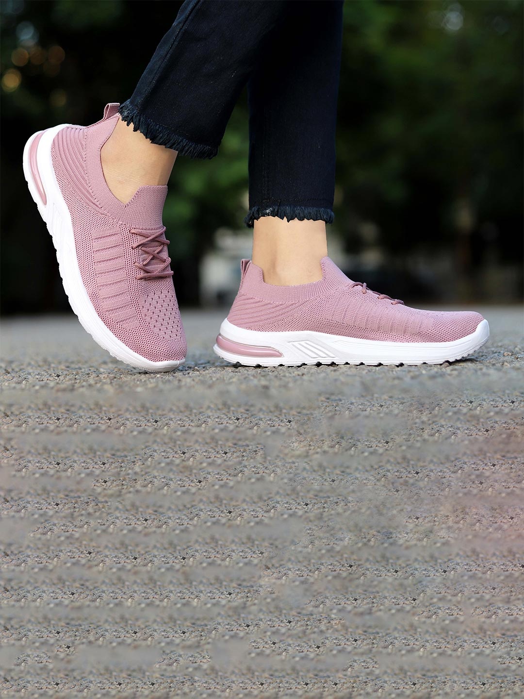 

aadi Women Pink Casual Sneakers