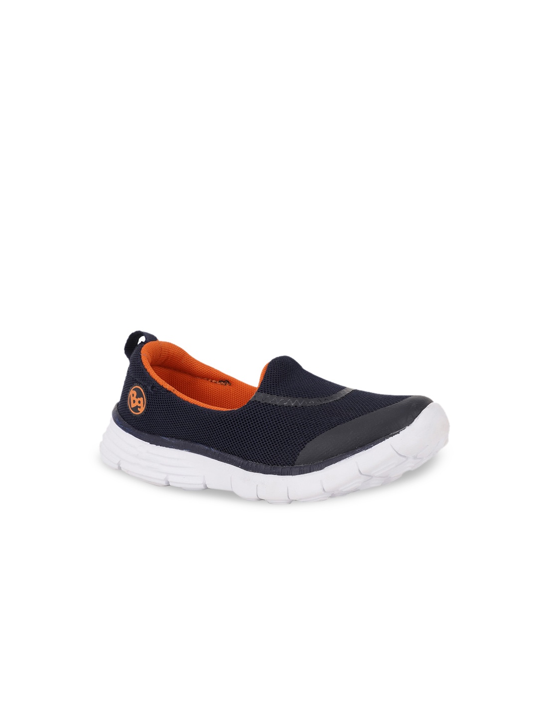 

Bubblegummers Boys Blue Woven Design Slip-On Sneakers