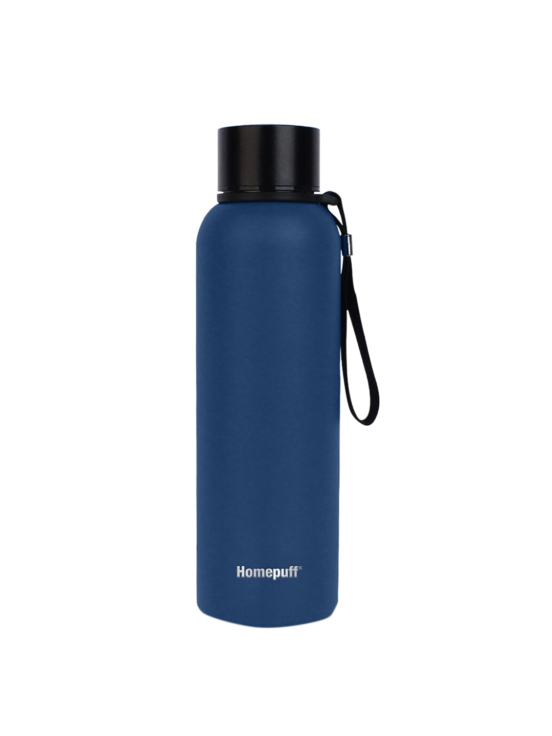 

Home Puff Blue Solid Stainless Steel Insulated Water Bottle 700ml