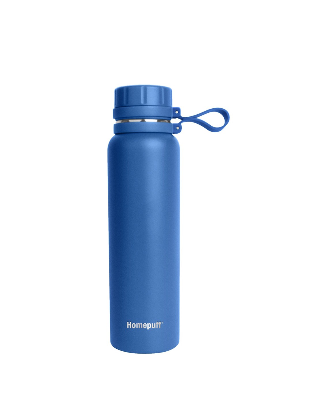 

Home Puff Blue Solid Thermosteel Insulated Water Bottle .850 ml