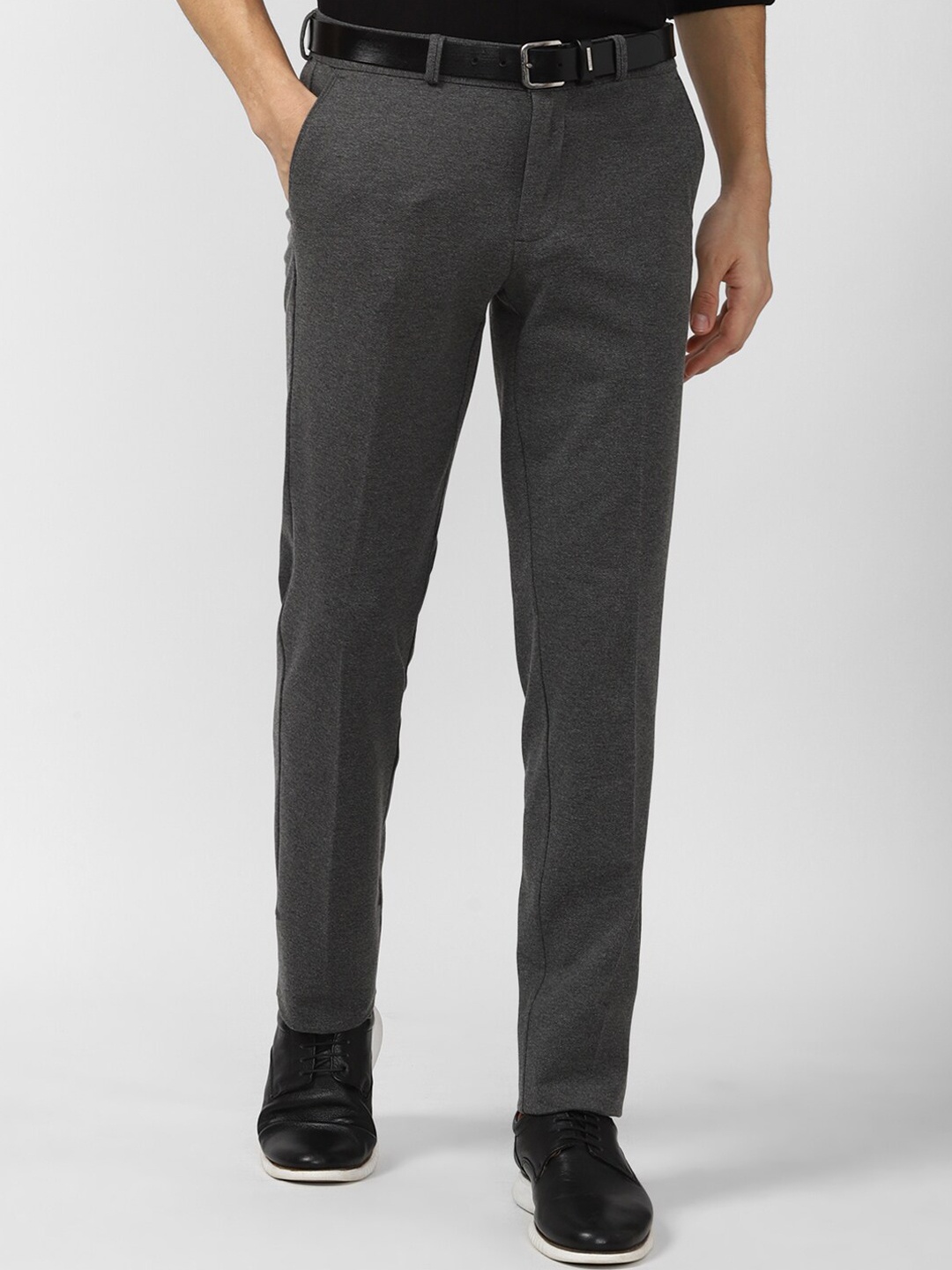

Van Heusen Sport Men Grey Slim Fit Formal Trousers