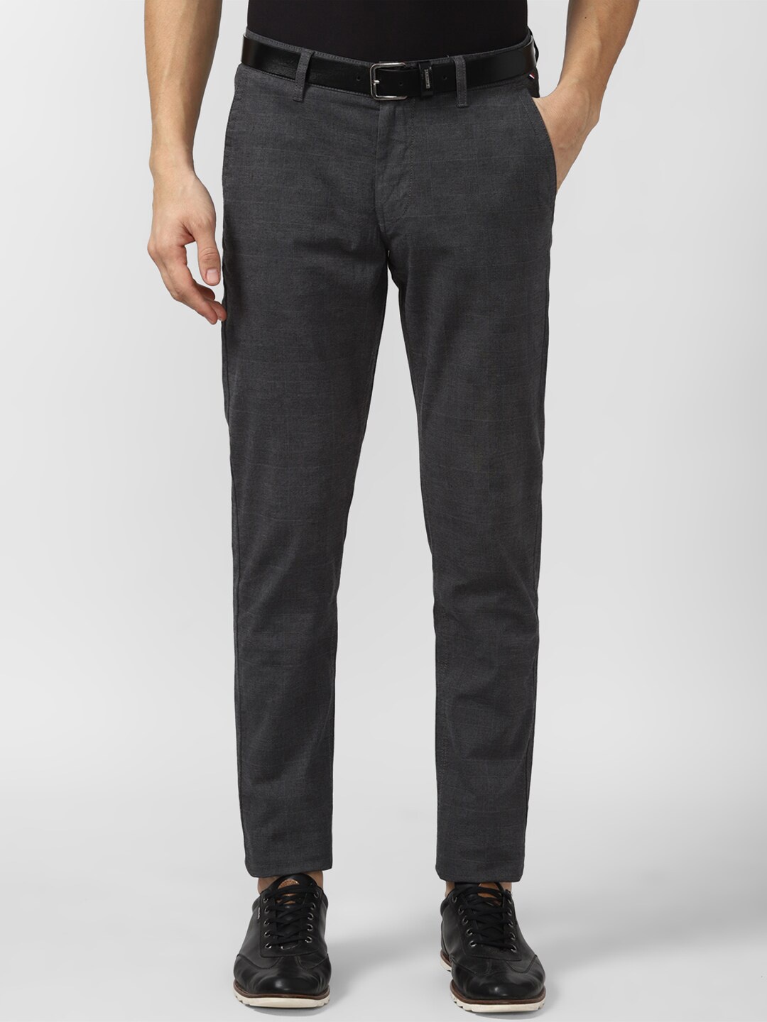 

Van Heusen Sport Men Grey Slim Fit Formal Trousers