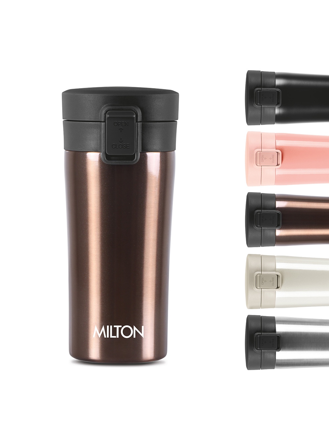 

Milton Coffee Brown Thermosteel Insulated Coffee Mug 300 ML