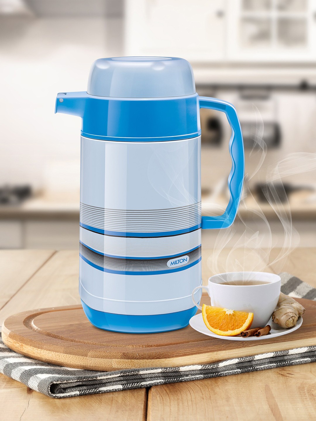 

Milton Blue New Regal Tuff Inner Stainless Steel Jug 1 L