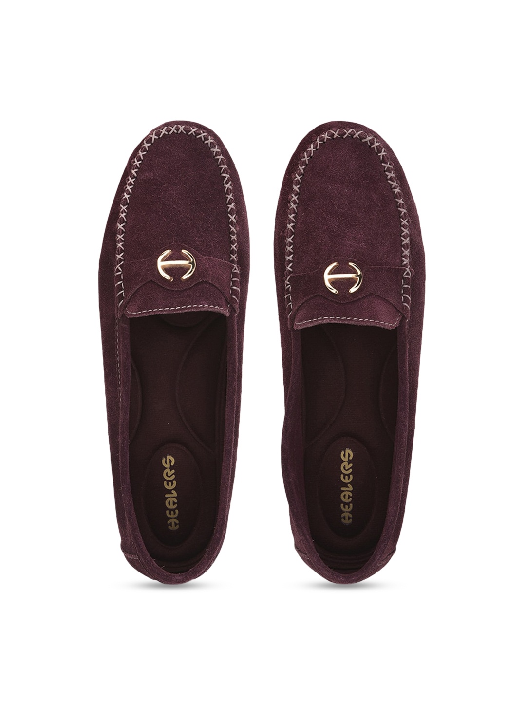 

Liberty Women Beige Leather Loafers