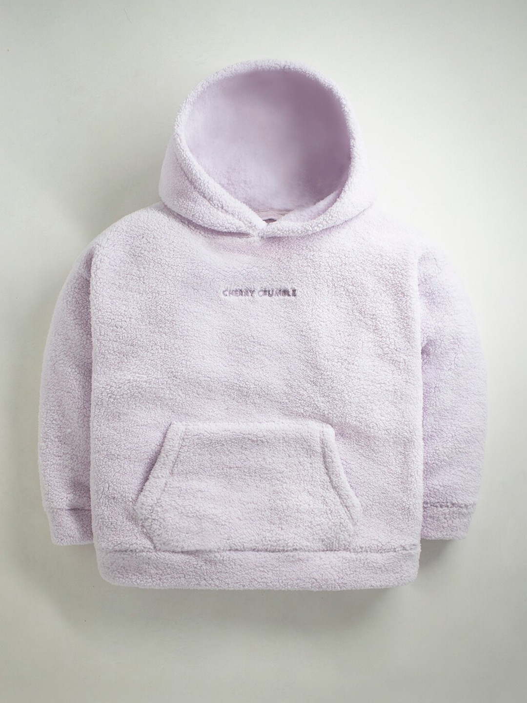 

Cherry Crumble Unisex Kids Purple Hooded Sweatshirt