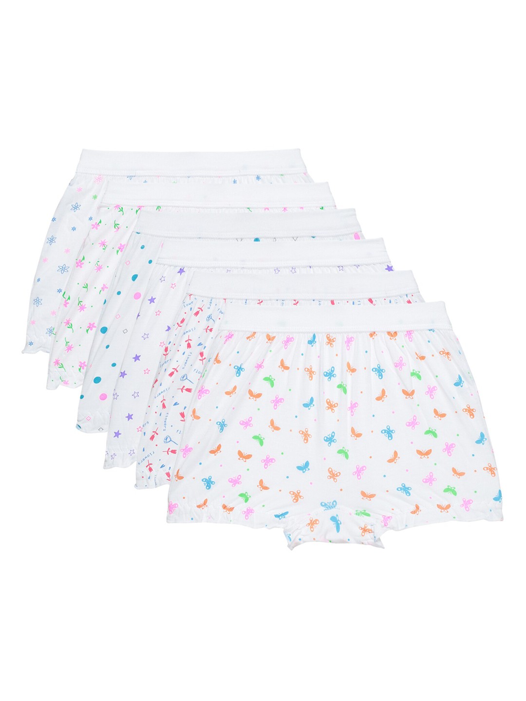 

Bodycare Kids Pack Of 6 Cotton Boy shorts Briefs, White