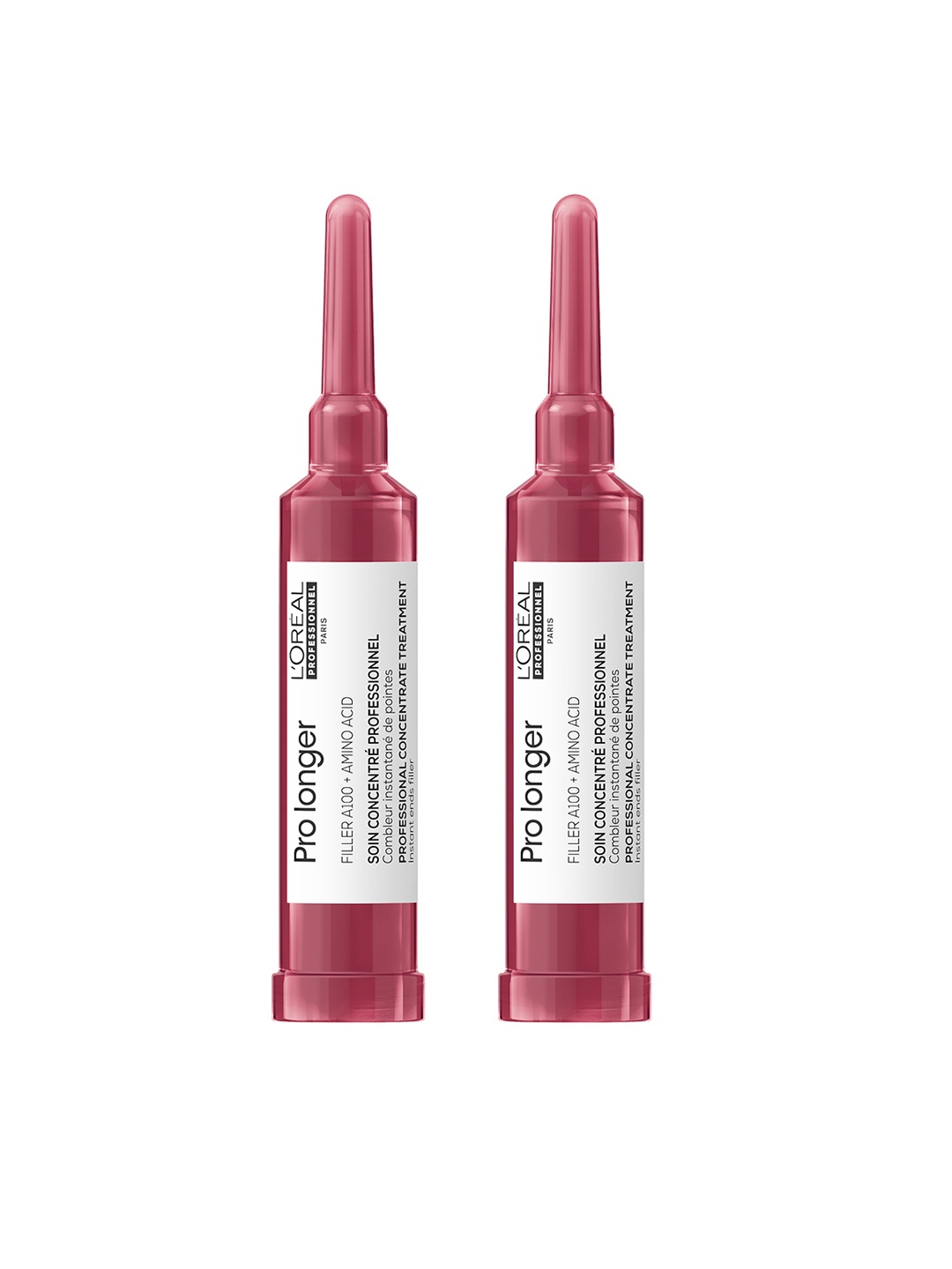 

LOreal Professionnel Set of 2 Serie Expert Pro Longer Concentrate Treatment-15ml Each, Pink