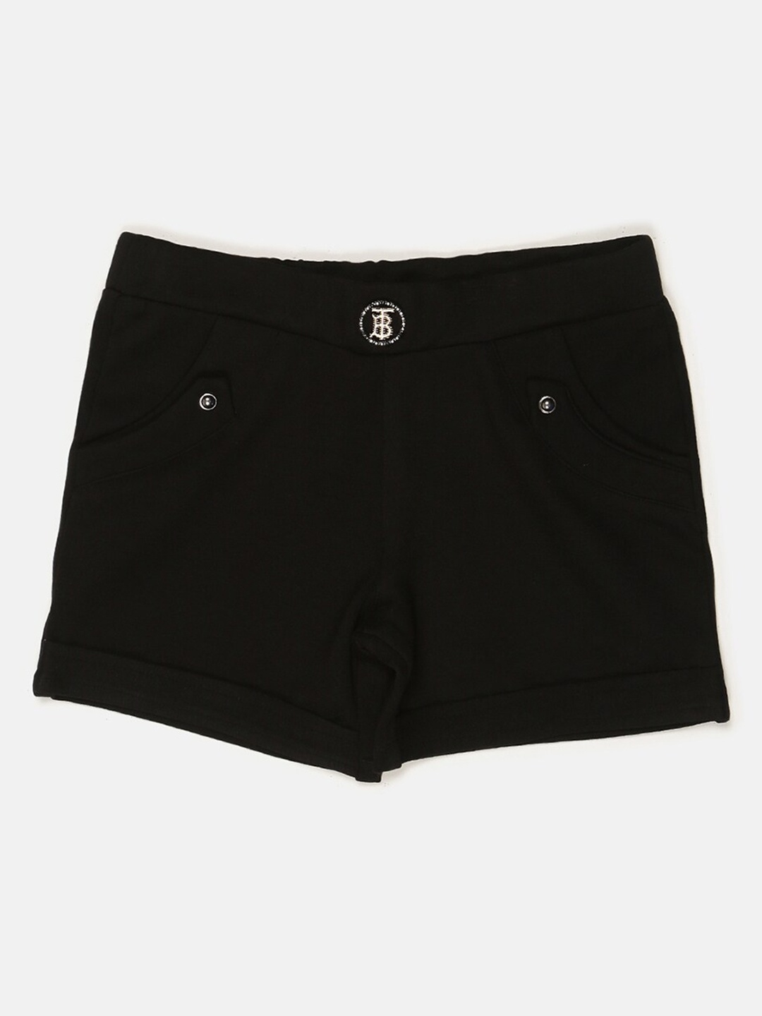 

V2 Value & Variety Girls Sports Shorts, Black