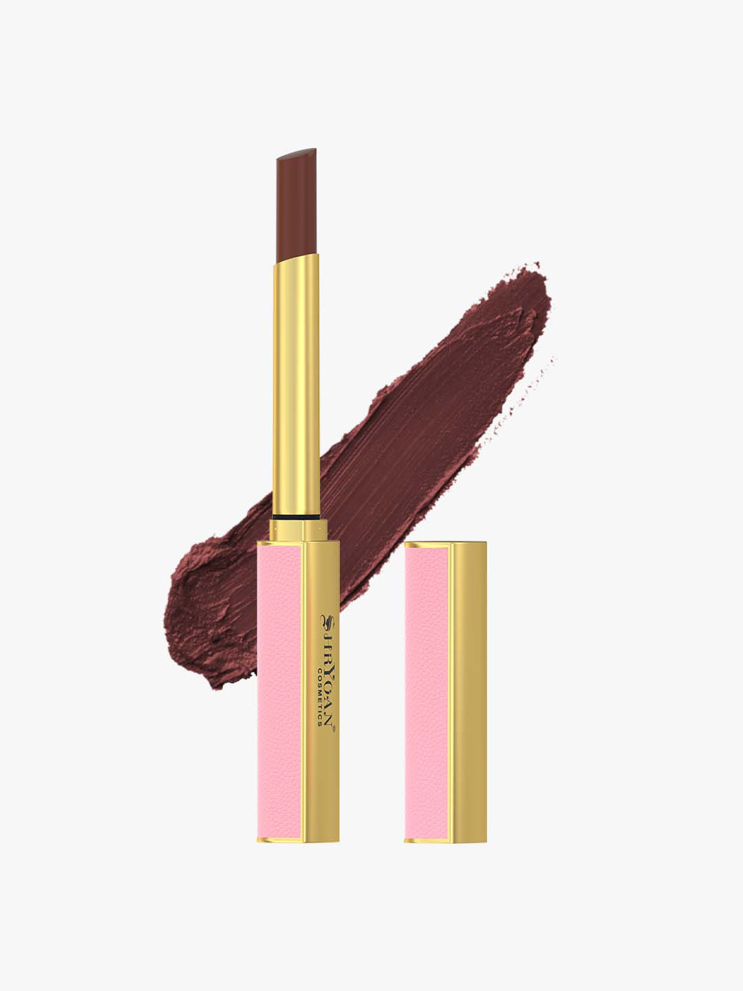 

SHRYOAN Matte Long Lasting Weightless Lipstick 3.5 g - Godiva 12, Brown