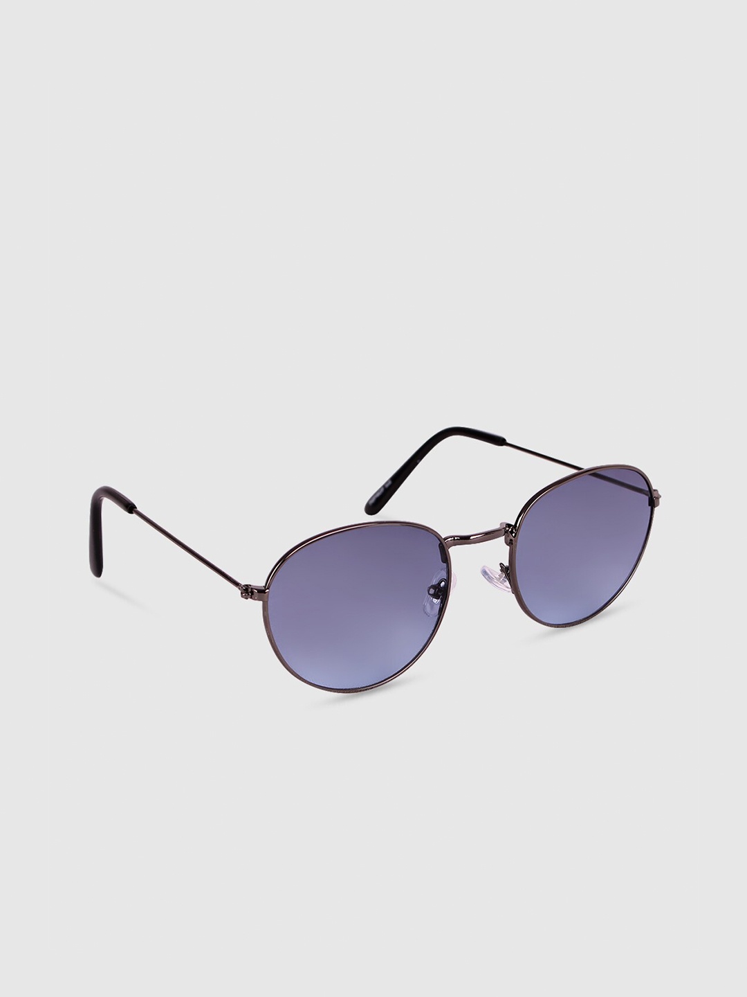 

DukieKooky Unisex Kids Blue Lens & Black Wayfarer Sunglasses with UV Protected Lens