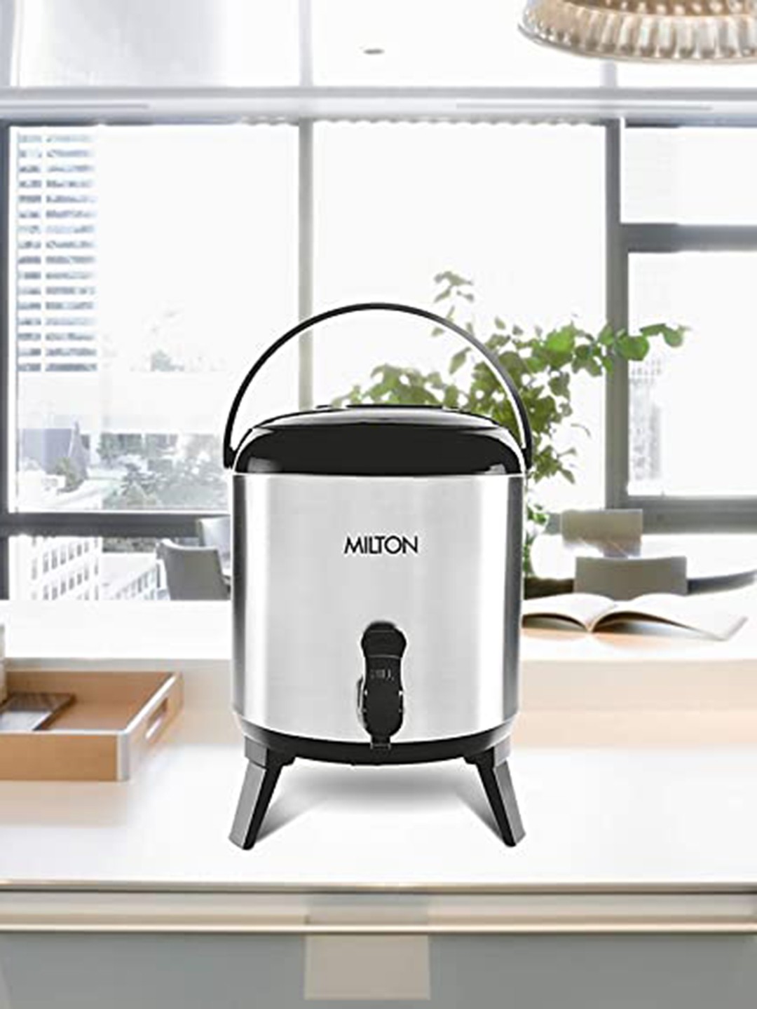 

Milton Silver-Colored Stellar 3 Thermosteel Water Jug 2.8 Litres