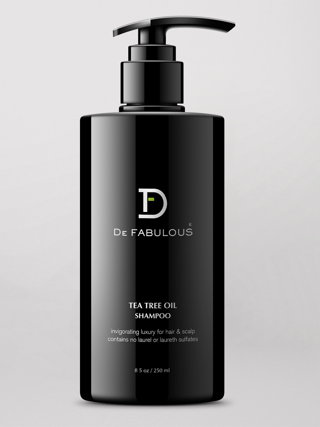 

De Fabulous Sulphate Free Tea Tree Oil Shampoo For All Hair Types - 250 ml, Black