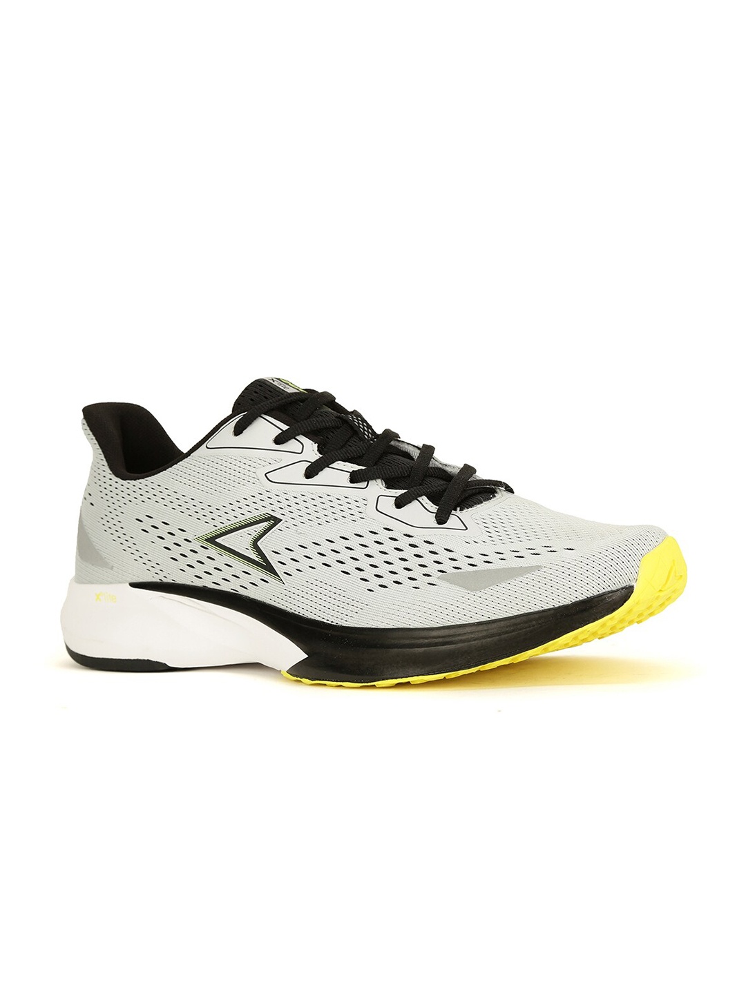 

Power Men Grey Mesh Running Non-Marking Shoes