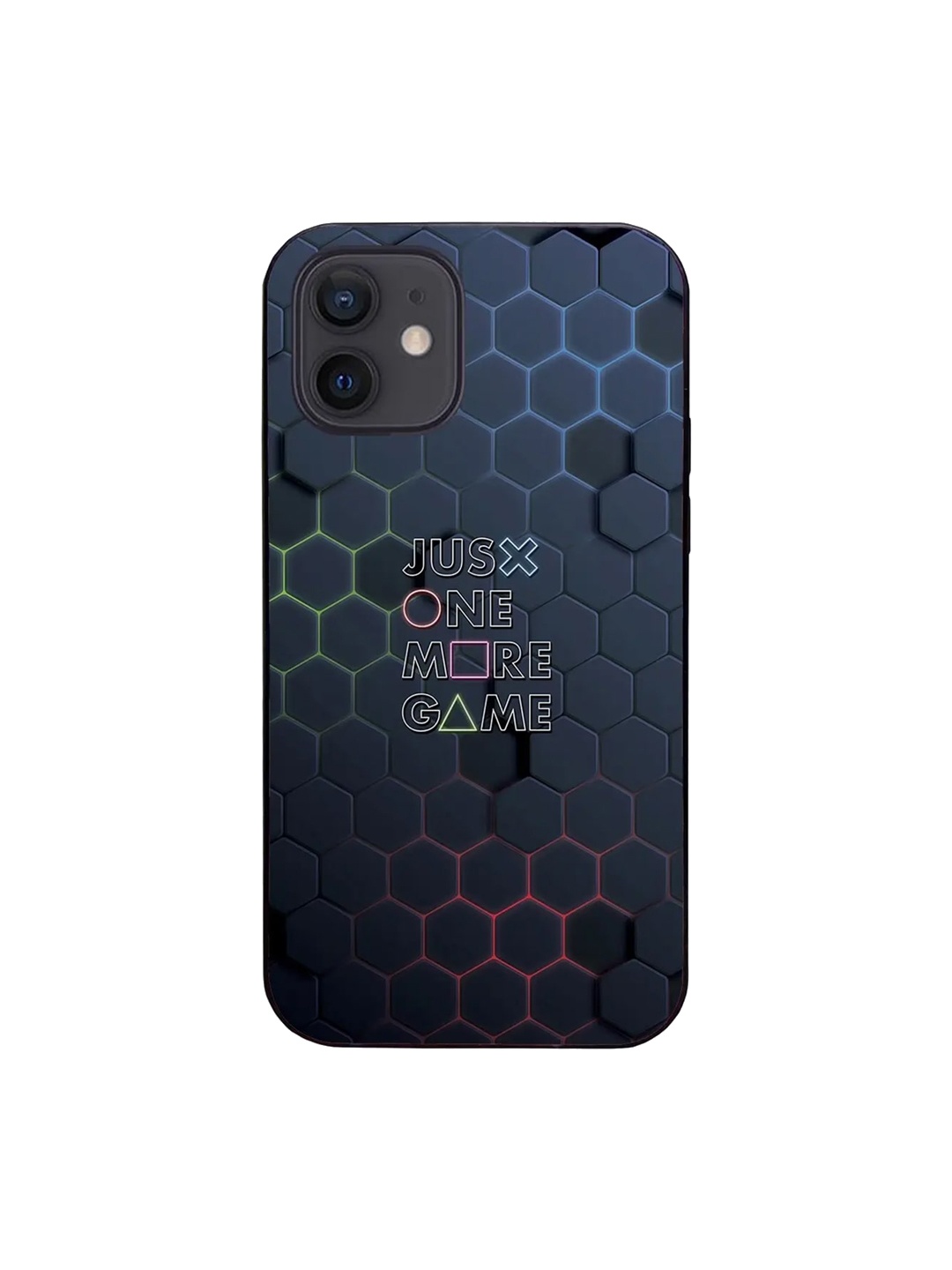 

Bewakoof Blue One More Game LED iPhone 12 Back Case