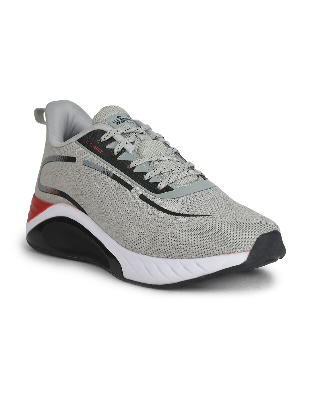 

COBB Men Grey Walking Non-Marking Shoes