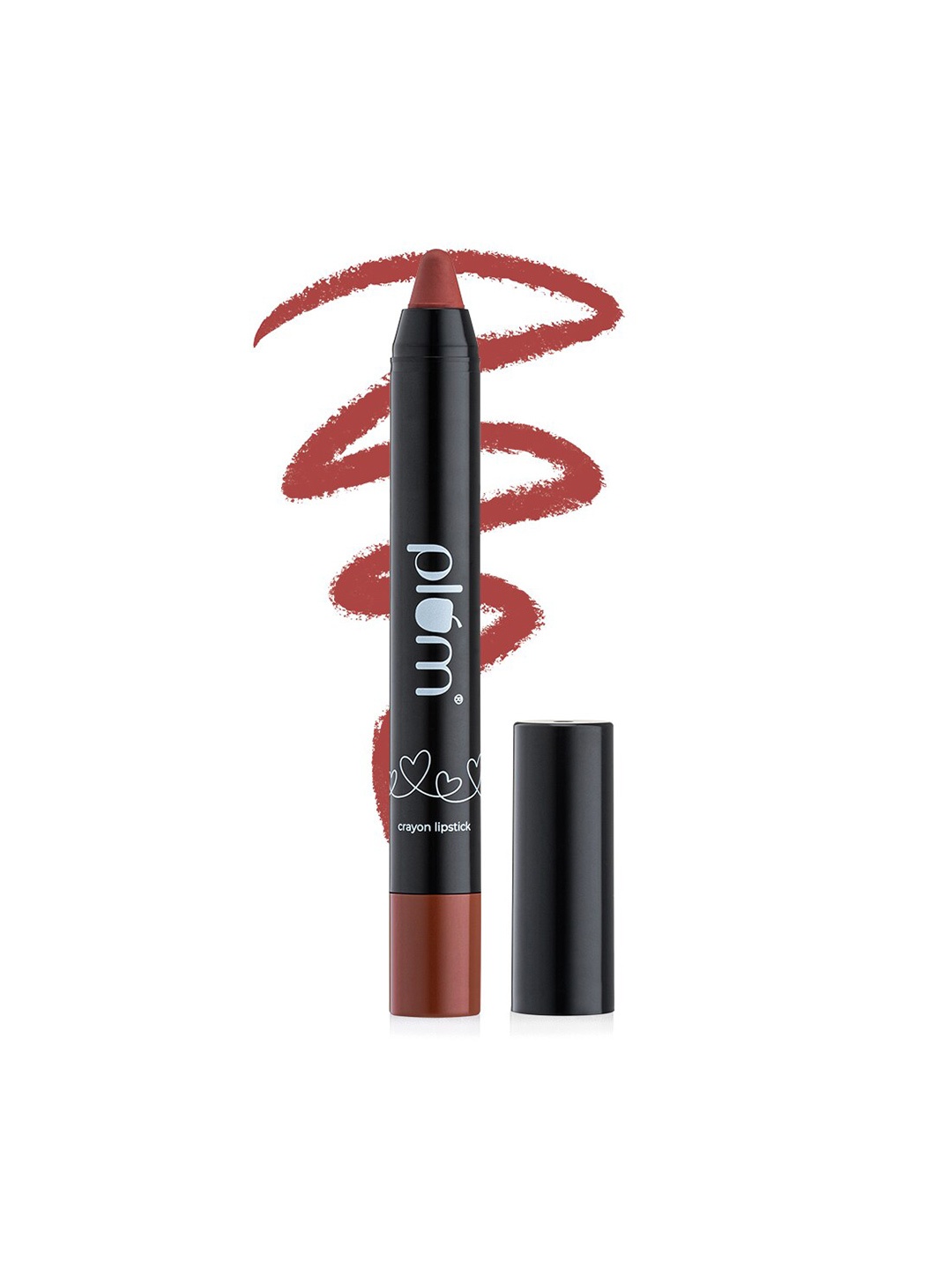 Plum Twist & Go Matte Crayon Lipstick 1.8 g - Peach Year 125, Brown