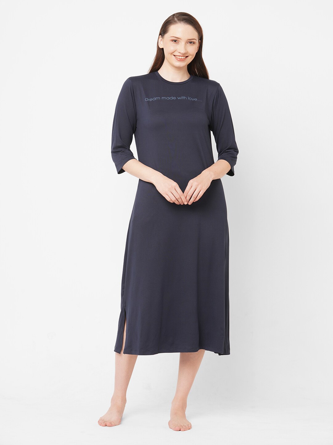 

SDL by Sweet Dreams Navy Blue Nightdress