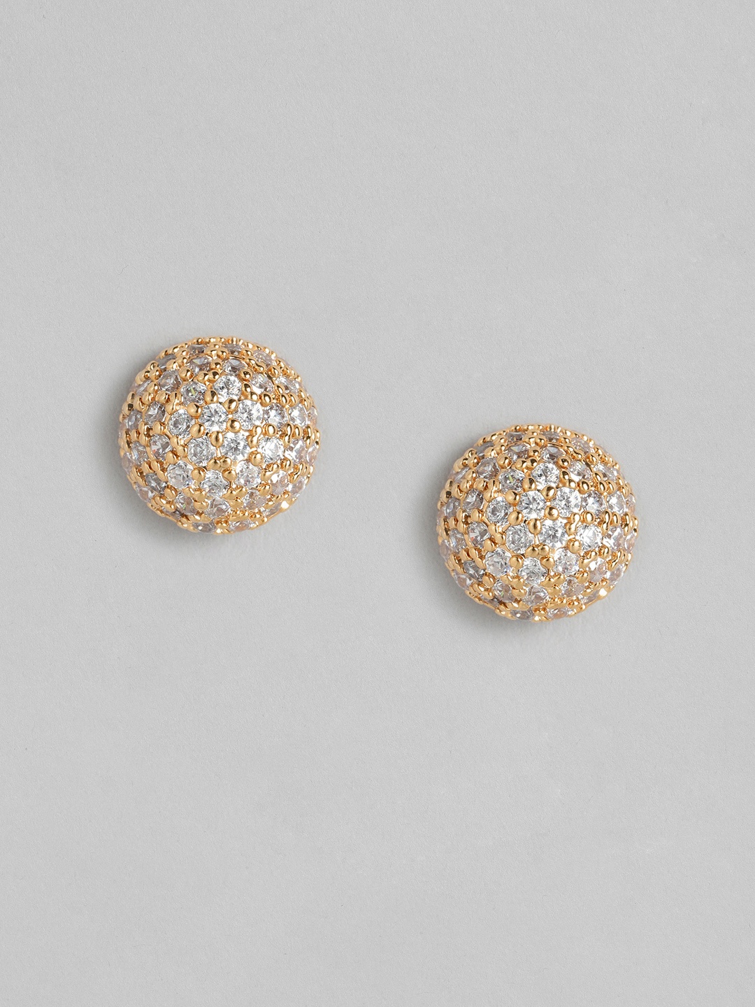 

Peora Gold-Plated Circular Studs