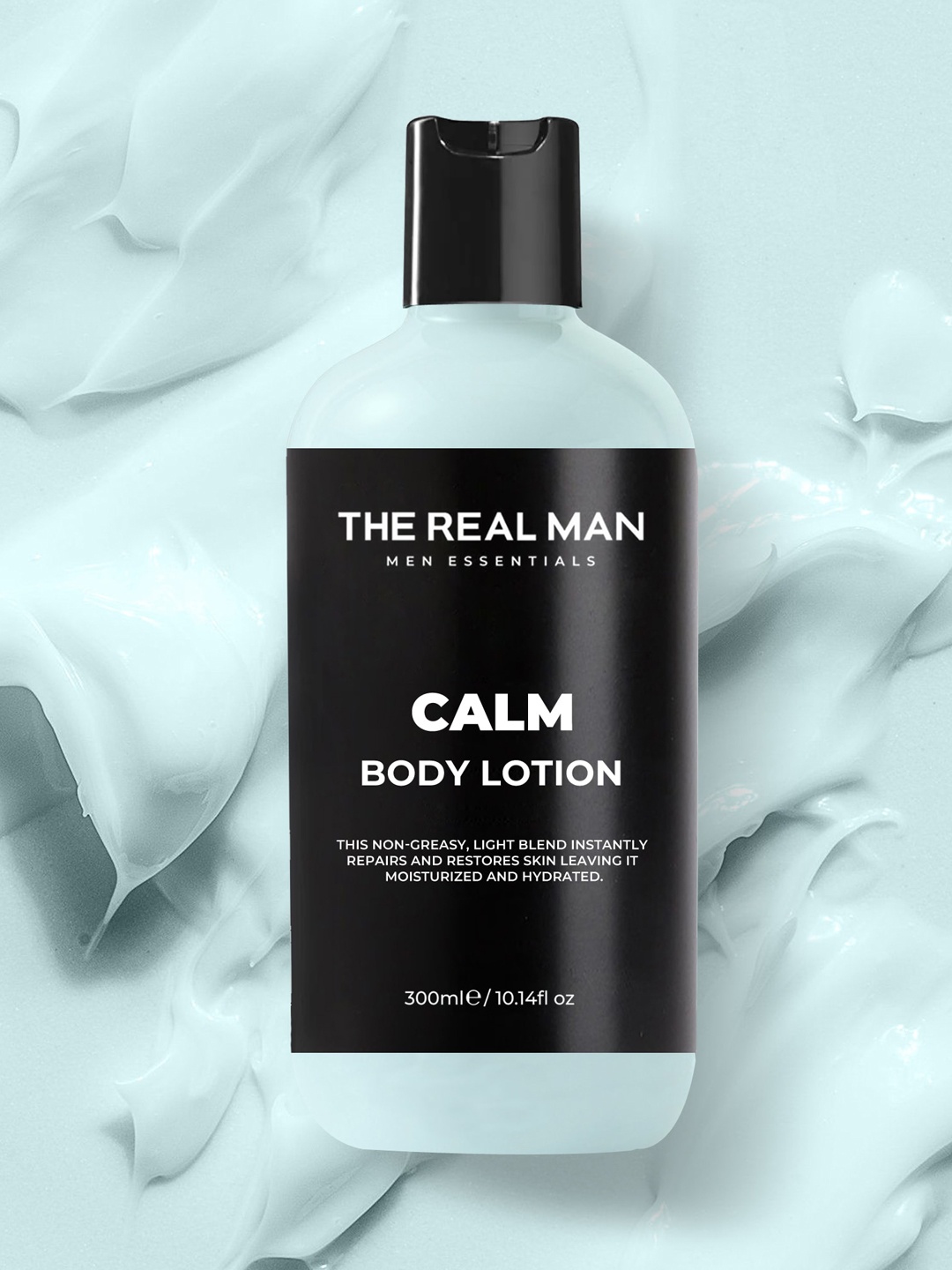 

THE REAL MAN Calm Body Lotion 300ml, Blue