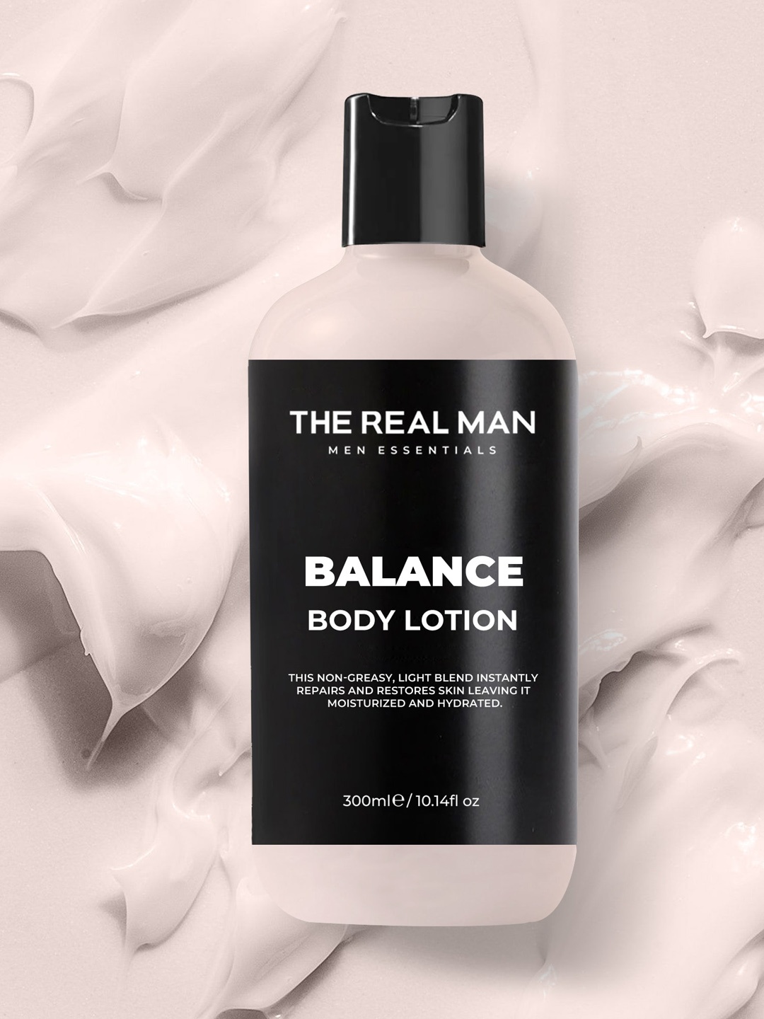 

THE REAL MAN Balance Body Lotion 300ml, Beige