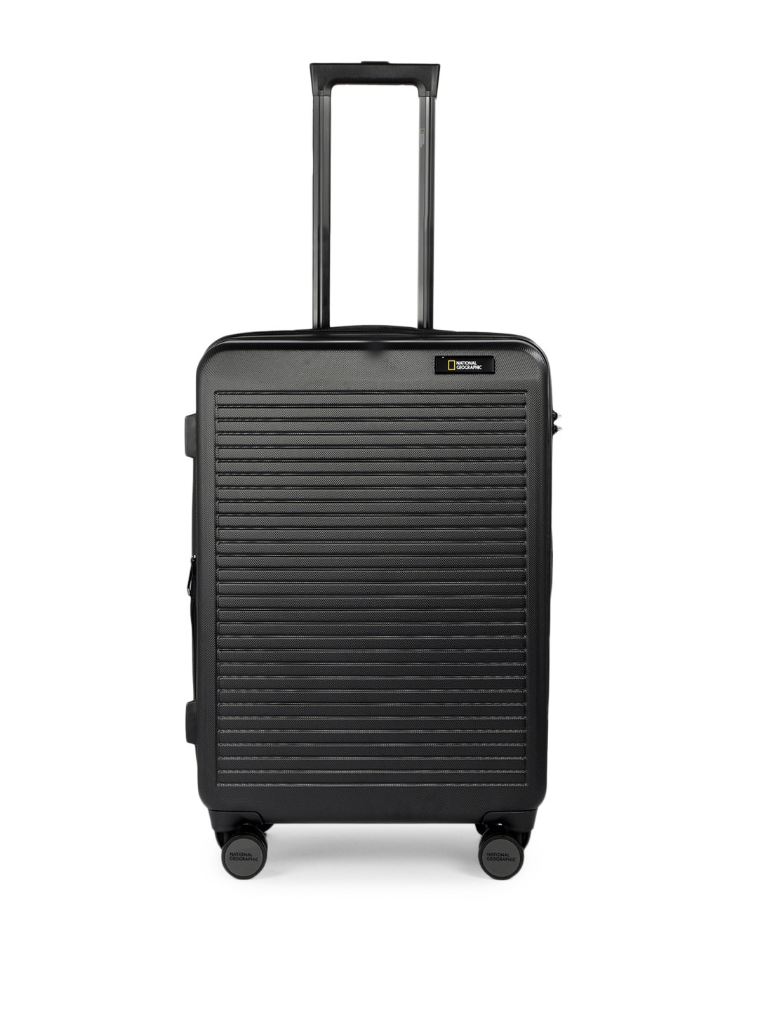 

National Geographic Patterned Pulse 71 L Medium Trolley Suitcase, Black