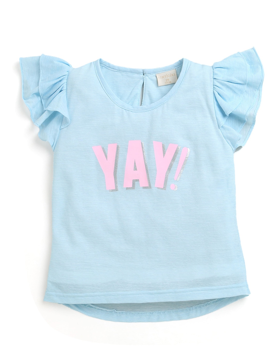 

Tiny Girl Girls Blue Printed Top