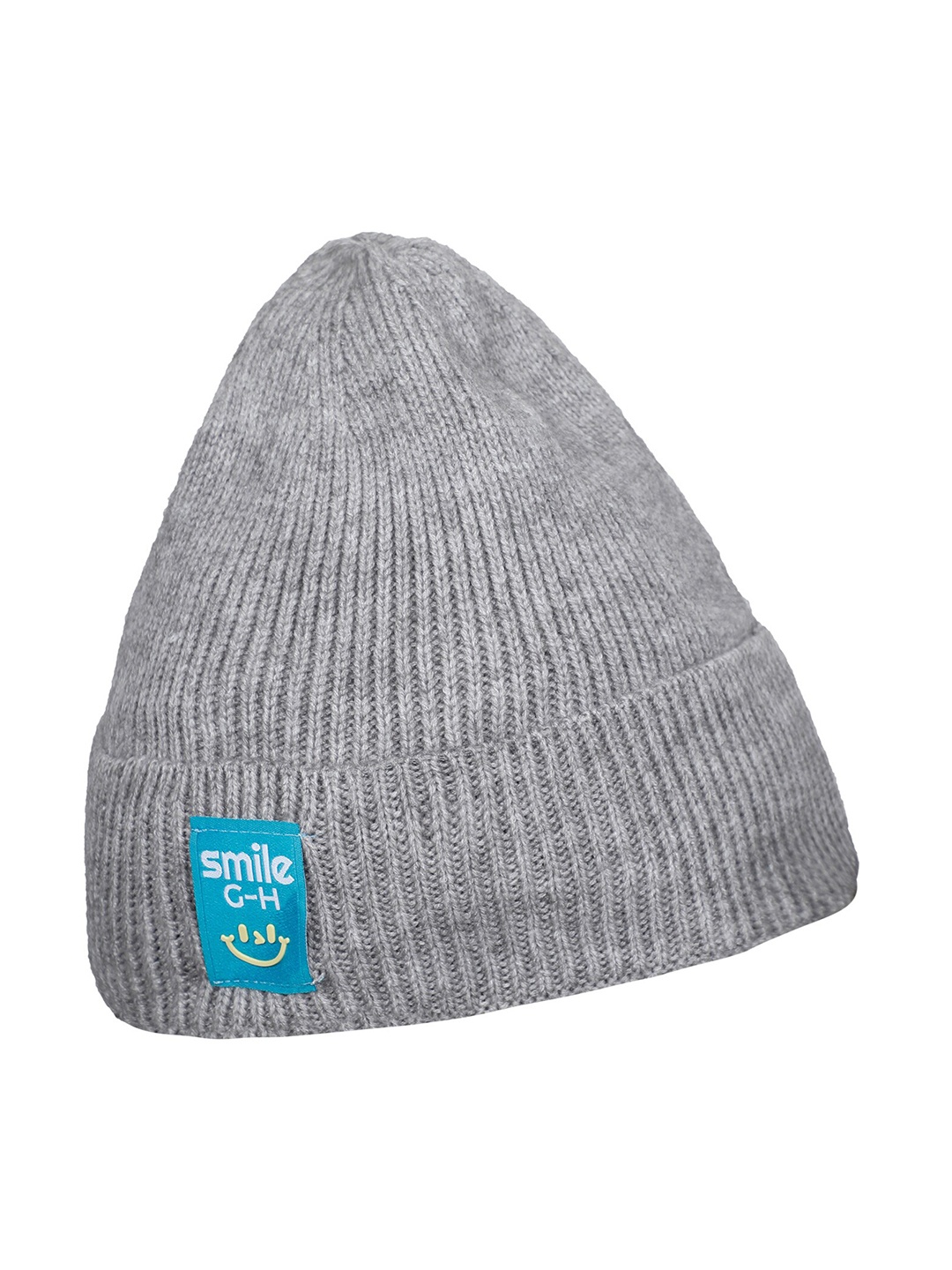 

LOOM LEGACY Women Grey Acrylic Wool Beanie