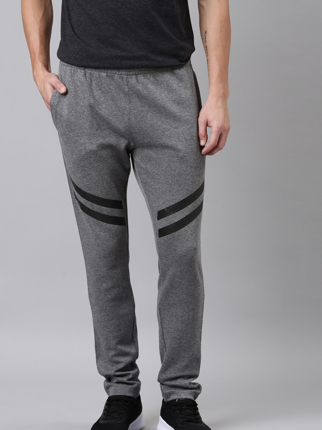 

Proline Active Men Grey Solid Cotton Jogger
