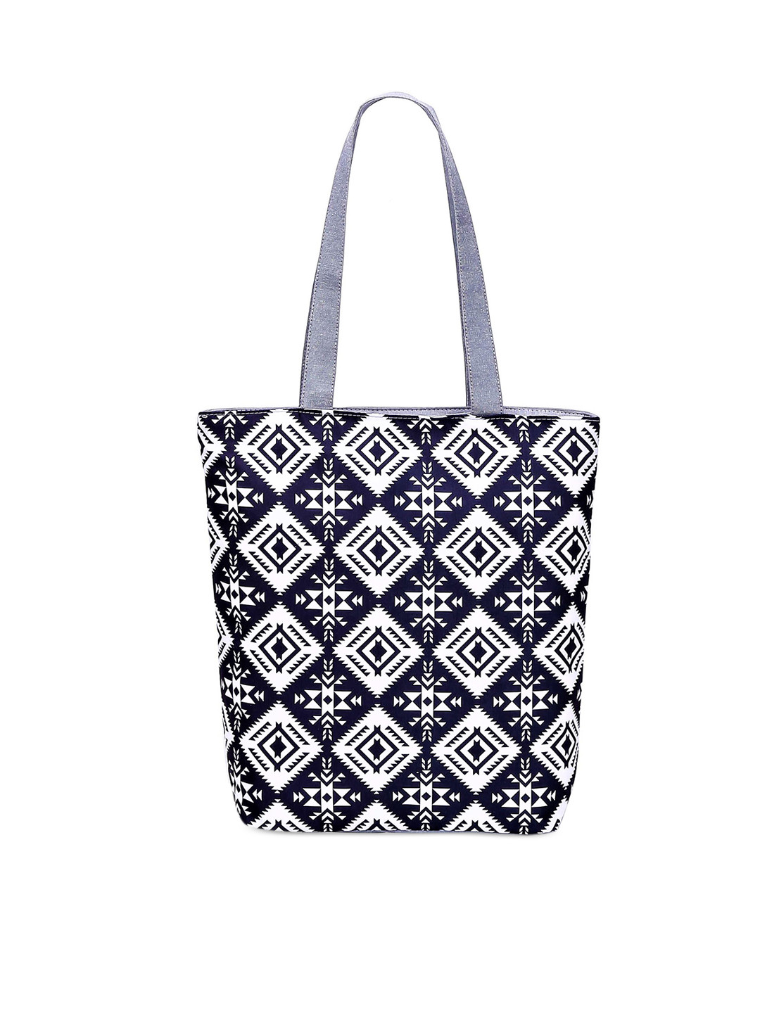 

Diva Dale Women Blue Geometric Printed Oversized Water Resistant Shopper Tote Bag