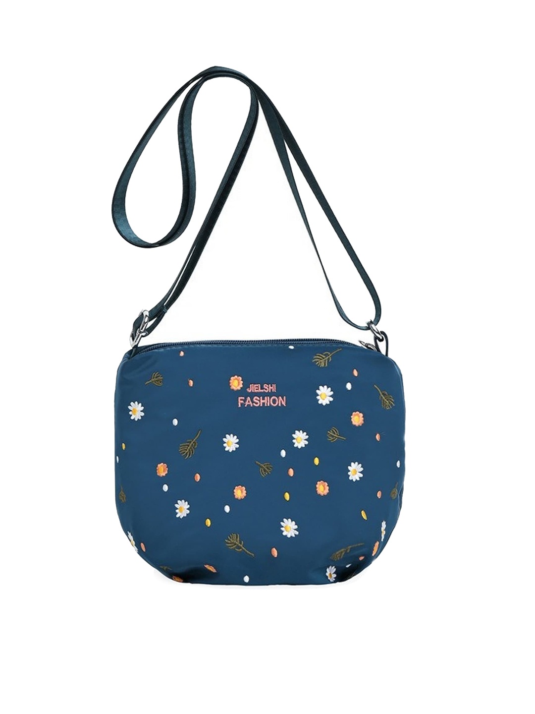 

Diva Dale Women Green Floral Printed Structured Sling Bag