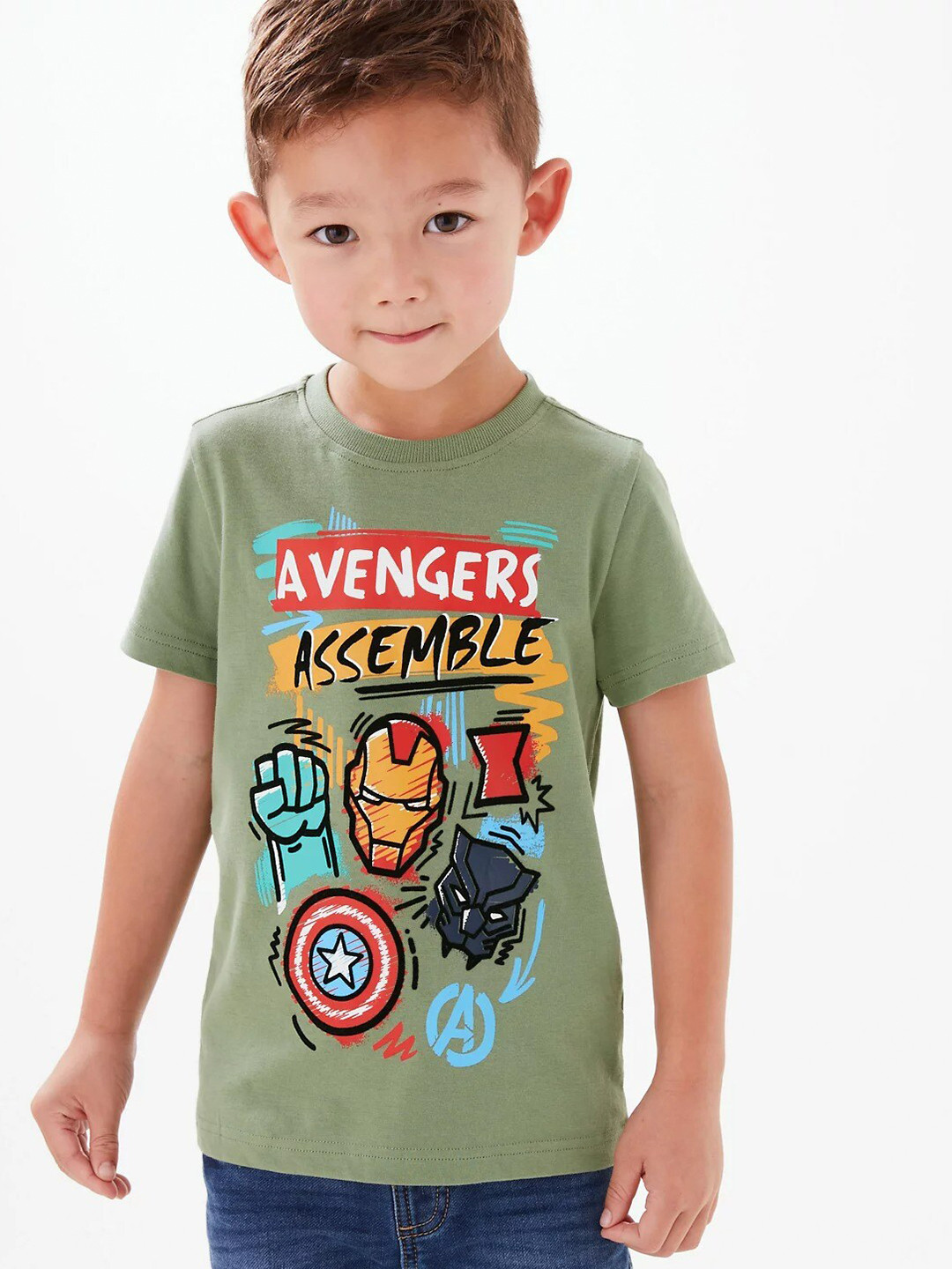 

Marks & Spencer Boys Green T-shirt