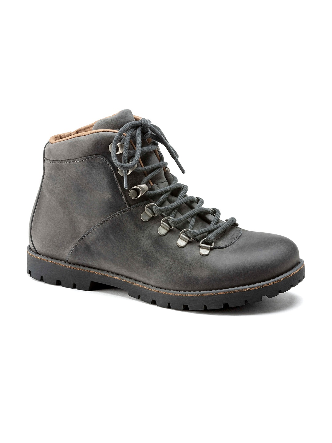 

Birkenstock Jackson Graphite Regular Width Nubuck Leather Boots, Grey