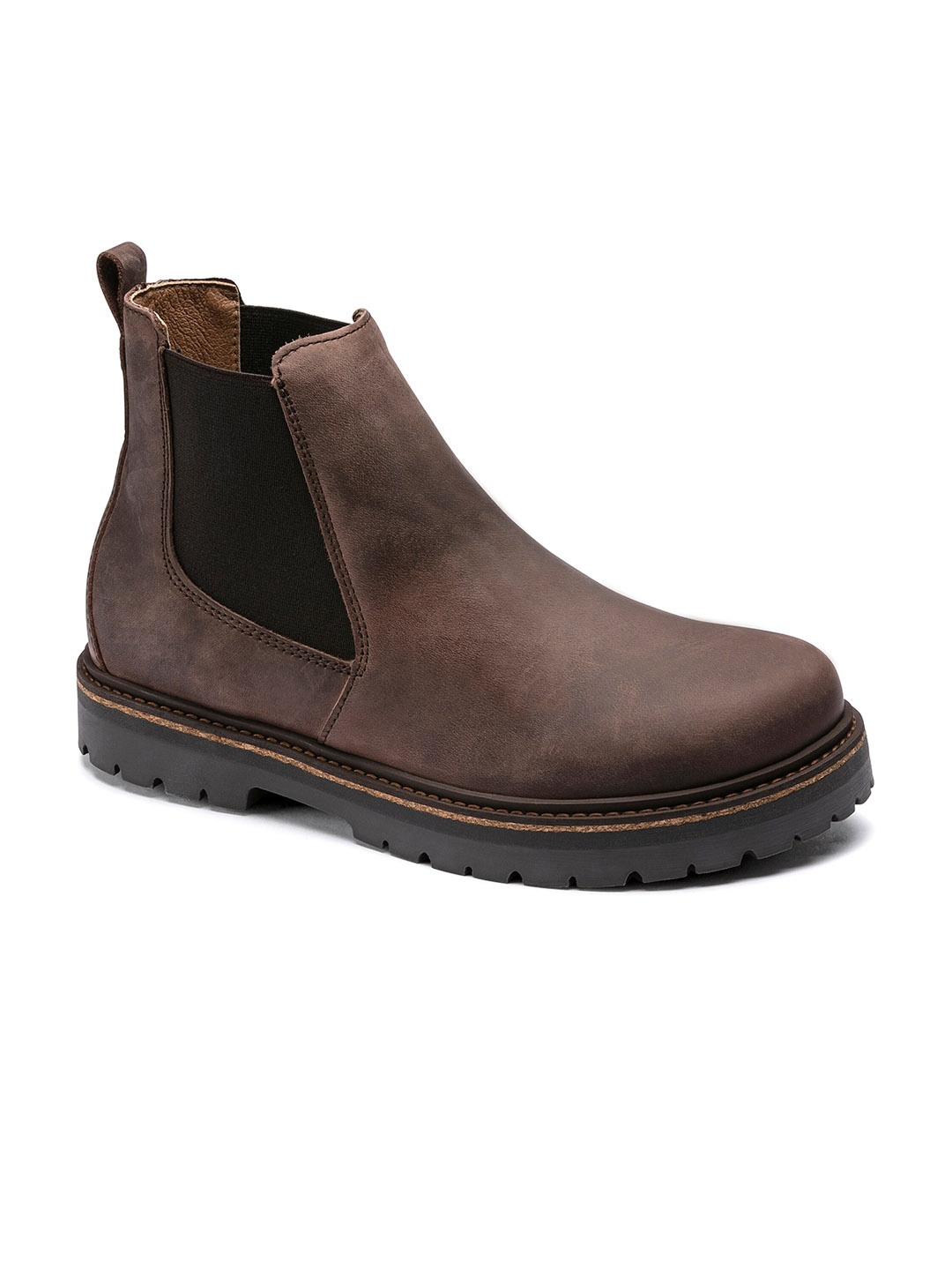 

Birkenstock Brown Solid Chelsea Boots