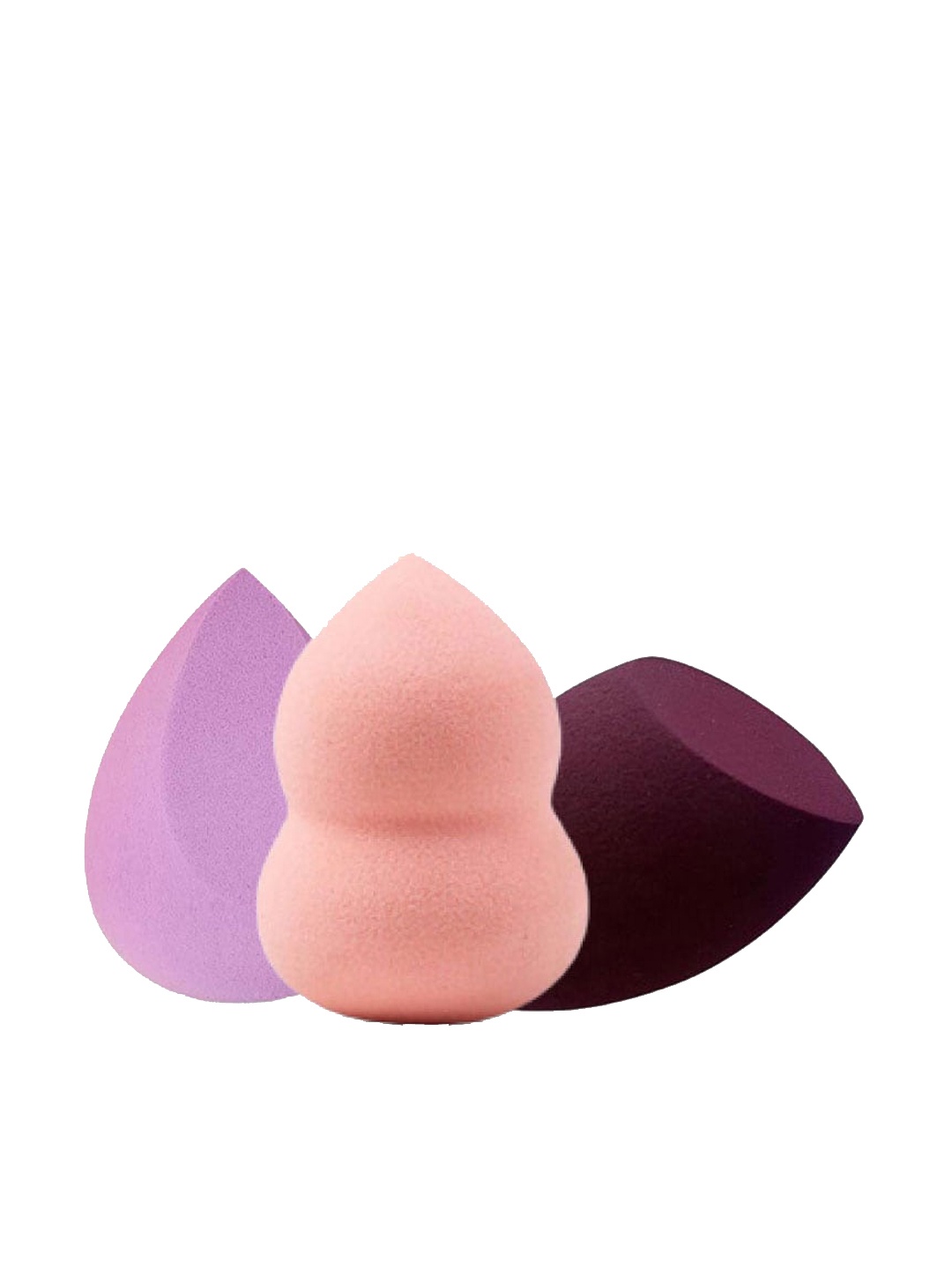 

One Sec Beauty Set Of 3 Beauty Blender Sponge, Peach