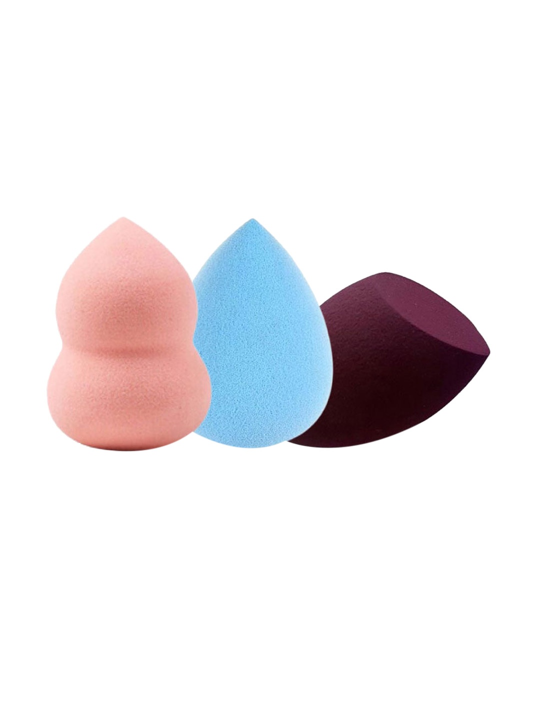 

One Sec Beauty Set Of 3 Beauty Blender Sponge, Peach