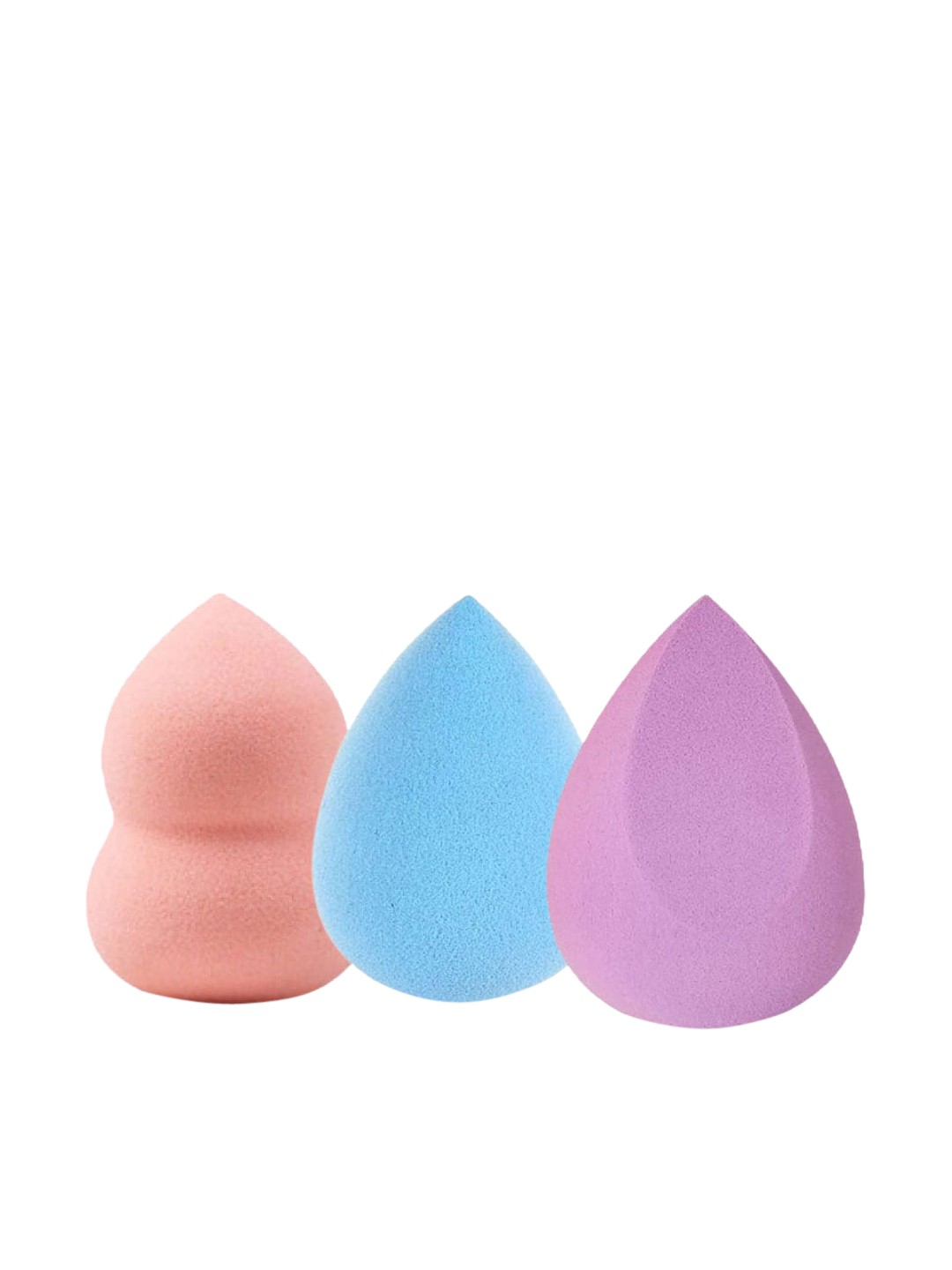 

One Sec Beauty Set Of 3 Beauty Blender Sponge, Peach
