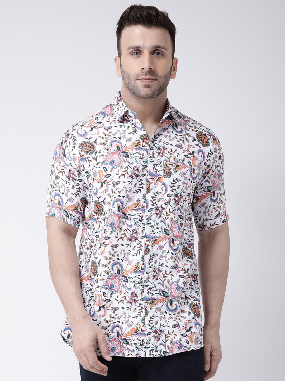 

RIAG Men Multicoloured Floral Printed Casual Shirt, Multi