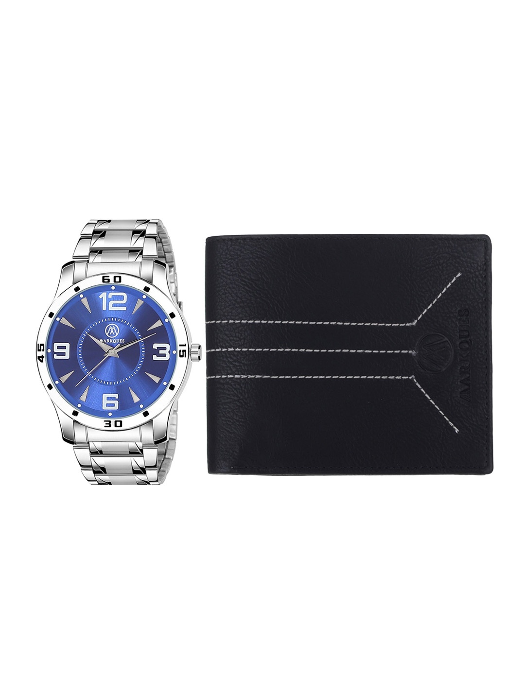 

MARKQUES Men Black Solid Accessory Gift Set BON-770509-MIL-4401